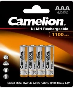 Camelion Akku AAA Mikro HR3 1100mAh (4 Stück)