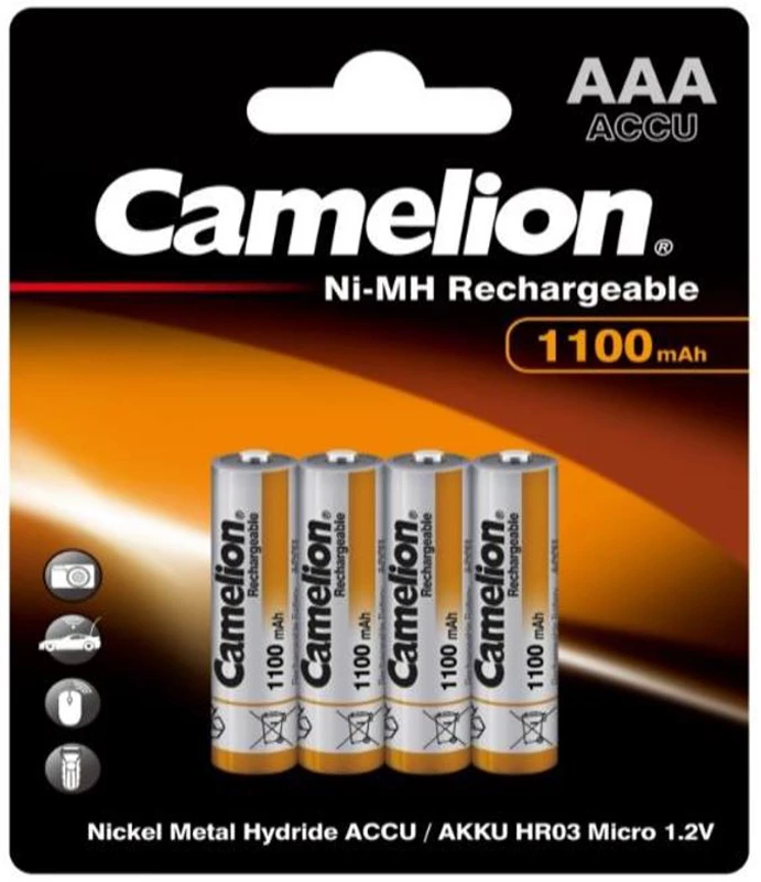 Camelion Akku AAA Mikro HR3 1100mAh (4 Stück)