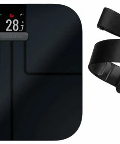 Garmin Index™-S2 Smart-Körperfett-Waage Bundle + HRM-PRO Brustgurt