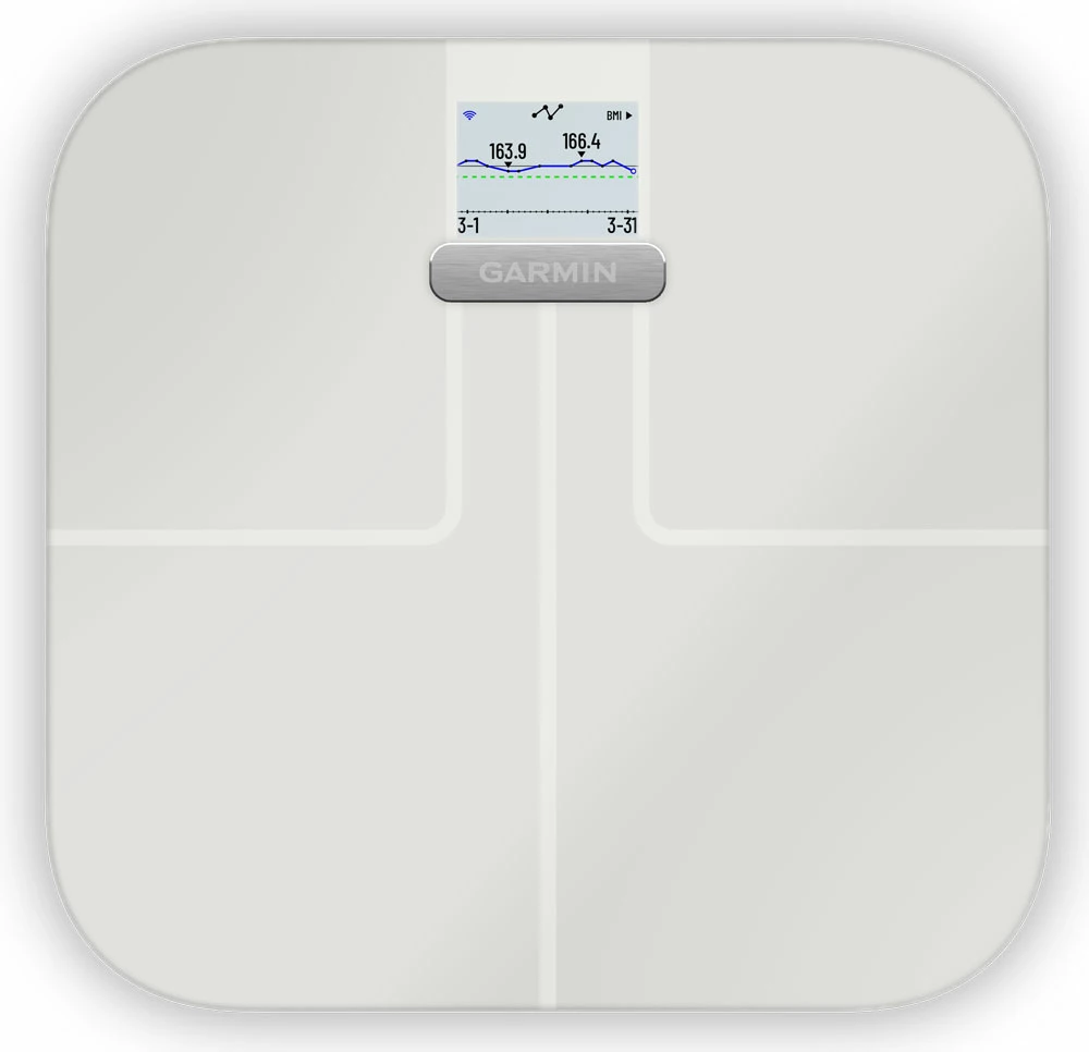 Garmin Index™-S2 Smart-Körperfett-Waage Bundle + Vivoactive 4S - GPS Fitness Smartwatch – Bild 2
