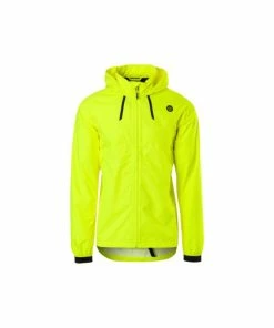 AGU Commuter Compact Rain Jacket Hi-vis Neon Yellow M
