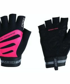 BBB Handschuhe Sommer Equipe Kurze Finger Unisex, Schwarz-rot XXL