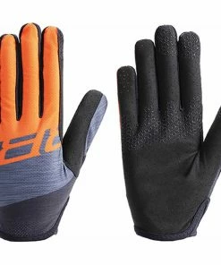 BBB Handschuhe Sommer LiteZone Lange Finger Unisex, MTB Grau-orange L