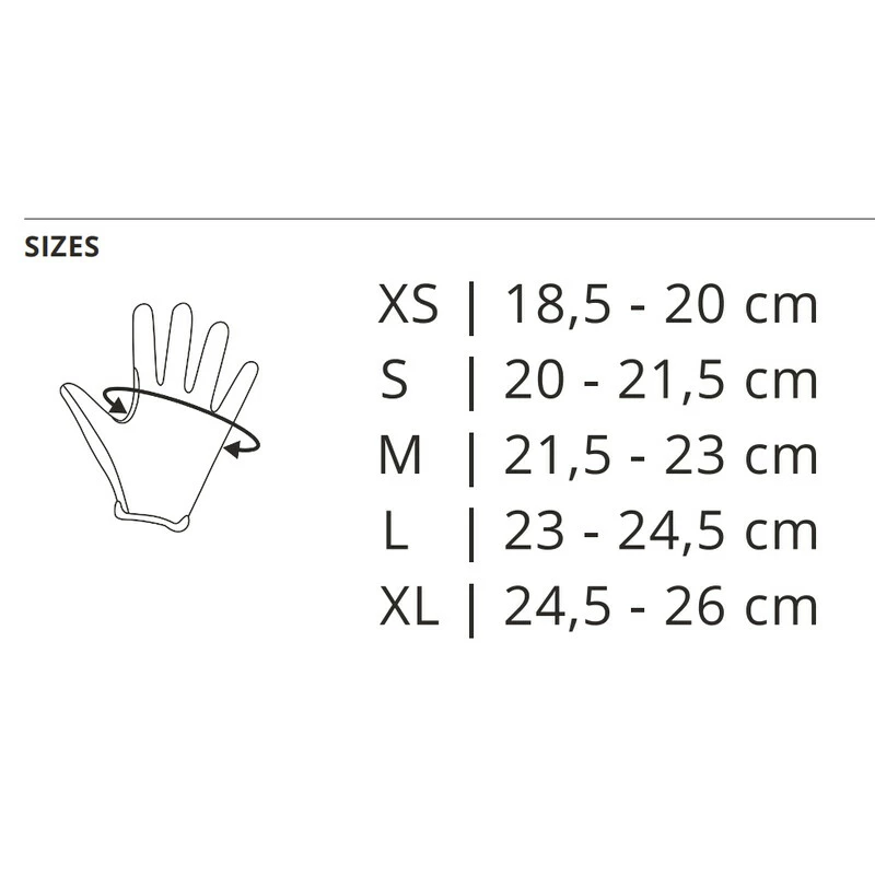 Bluegrass Handschuhe React Orange, S 20.00-21.50cm â Bild 4