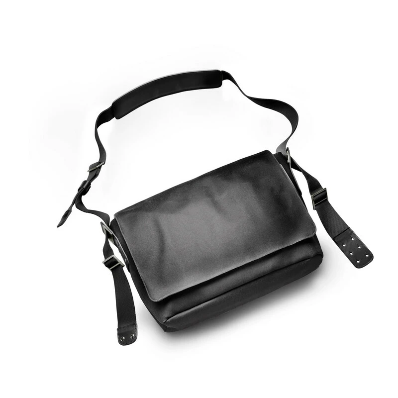 Brooks Barbican Canvas Messenger Bag, Schwarz