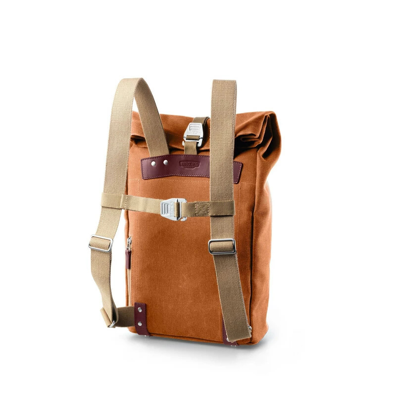 Brooks PICKWICK Rucksack 12l, Goose Beak/maroon Small, Masse: 26x36x12cm â Bild 2