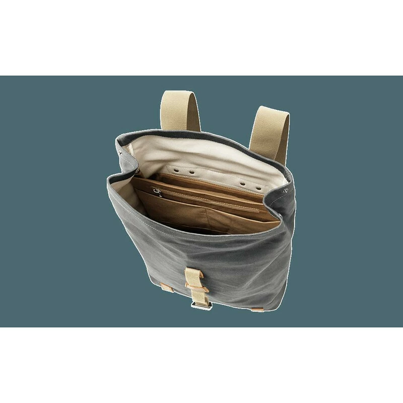 Brooks PICKWICK Rucksack 12l, Goose Beak/maroon Small, Masse: 26x36x12cm â Bild 3