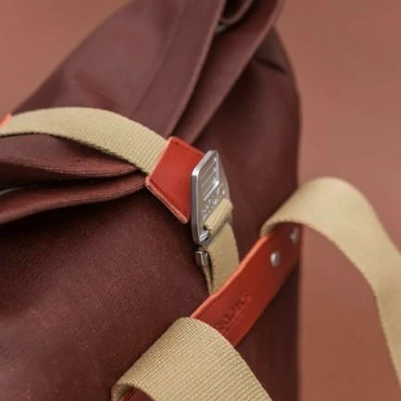 Brooks PICKWICK Rucksack 12l, Goose Beak/maroon Small, Masse: 26x36x12cm â Bild 5