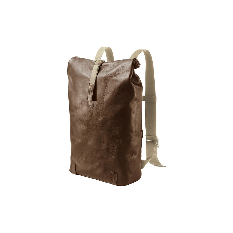 Brooks PICKWICK Rucksack 12l, Leder, Braun Rollverschluss, Leder
