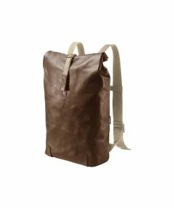 Brooks PICKWICK Rucksack 26l, Leder, Braun Rollverschluss, Leder