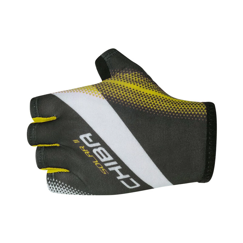 Chiba Solar II Gloves Black/screaming Yellow M