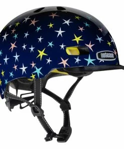 Nutcase Helm Little Nutty Stars Born 48-52cm MIPS, 360° Reflectiv, 11 Luftöffnungen