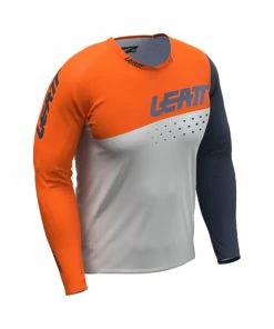 Leatt MTB Gravity 4.0 Jersey Lang JR Orange M