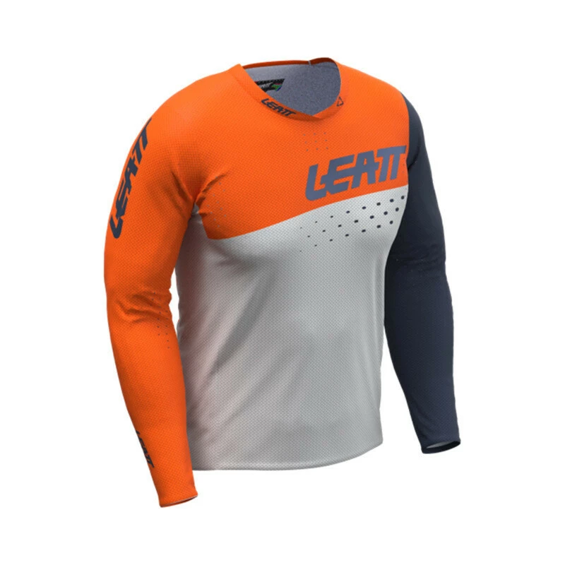 Leatt MTB Gravity 4.0 Jersey Lang JR Orange M