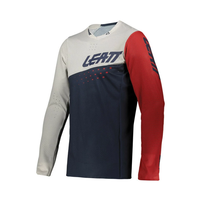 Leatt MTB Gravity 4.0 Jersey Lang JR Weiss L â Bild 2