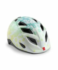 MET Helm Elfo, Iridescent White Flowers, 46-53cm