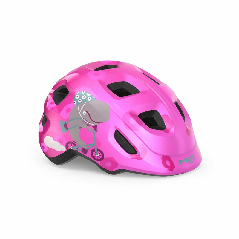 MET Helm Hooray Mips, Pink Whale, Glossy, XS XS=46-52