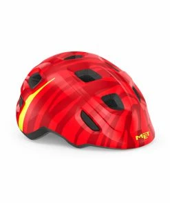 MET Helm Hooray, Red Zebra, Glossy, S 52-56
