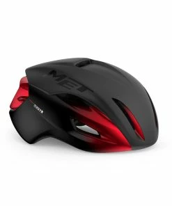 MET Helm Manta Mips, Black Red Metallic, Matt Glossy, L 58-61