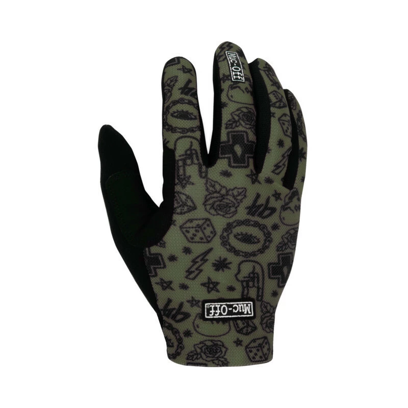 Muc-Off Lightweight Mesh Ride Gloves - Green Green XL