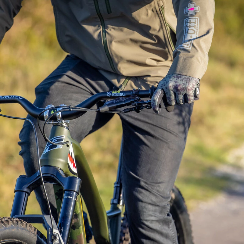 Muc-Off Lightweight Mesh Ride Gloves - Green Green XL â Bild 5