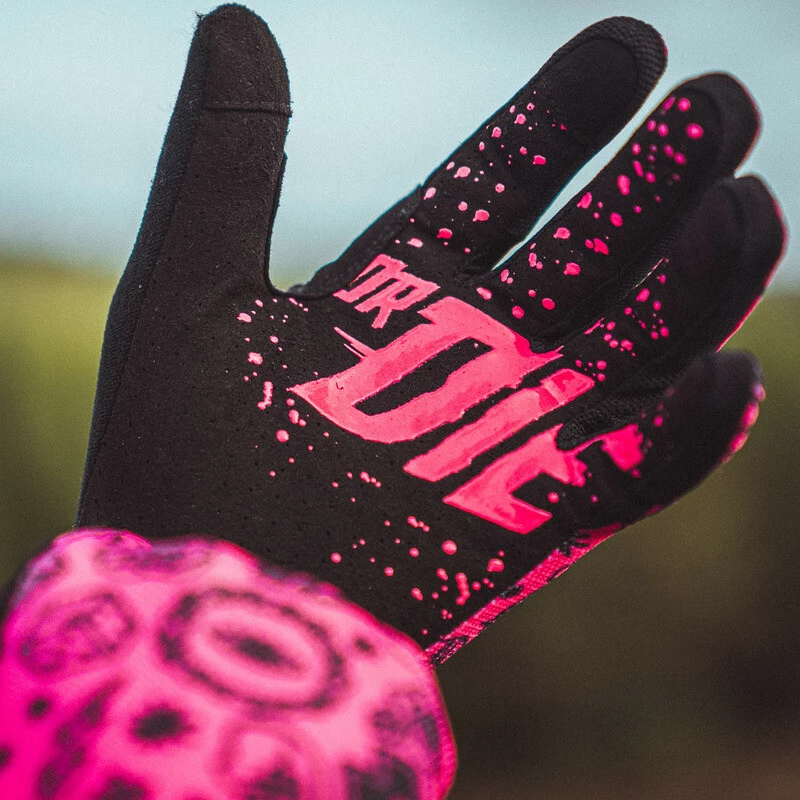 Muc-Off Lightweight Mesh Ride Gloves - Pink Pink XL â Bild 5