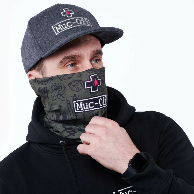 Muc-Off Lightweight Neck Gaiter Green â Bild 3