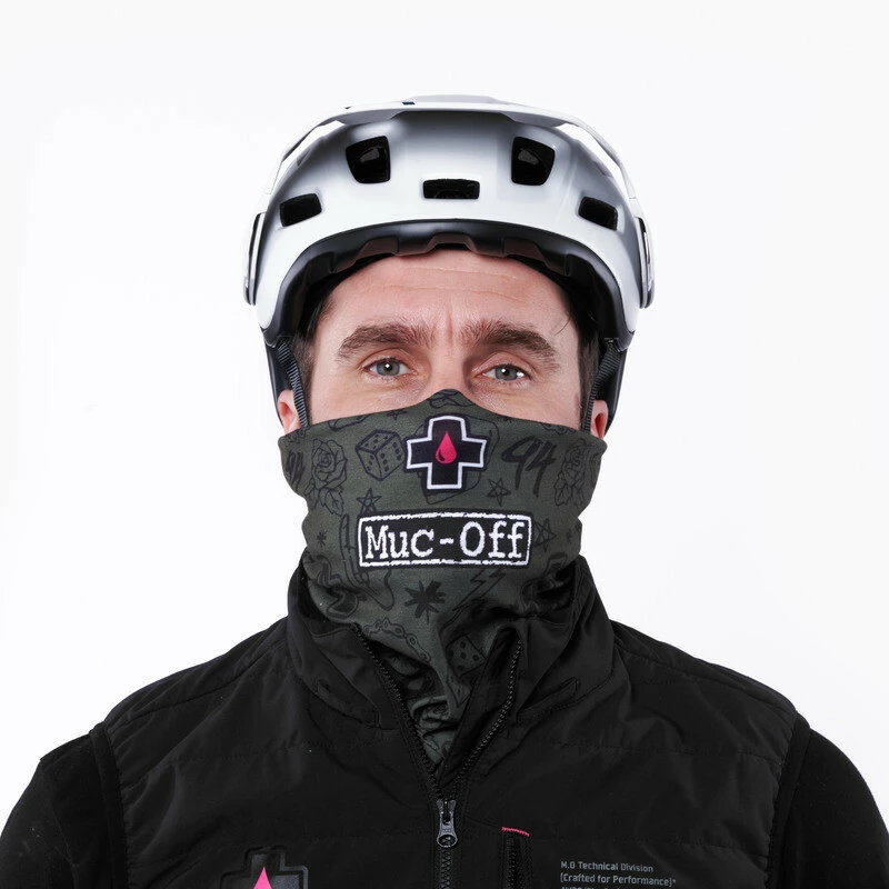 Muc-Off Lightweight Neck Gaiter Green â Bild 4