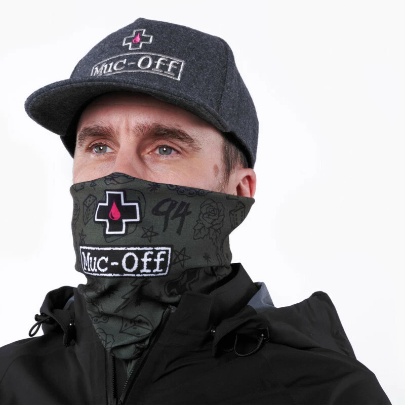 Muc-Off Lightweight Neck Gaiter Green â Bild 5