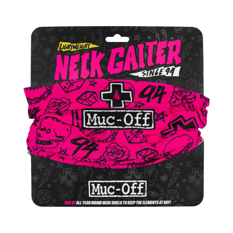 Muc-Off Lightweight Neck Gaiter Pink