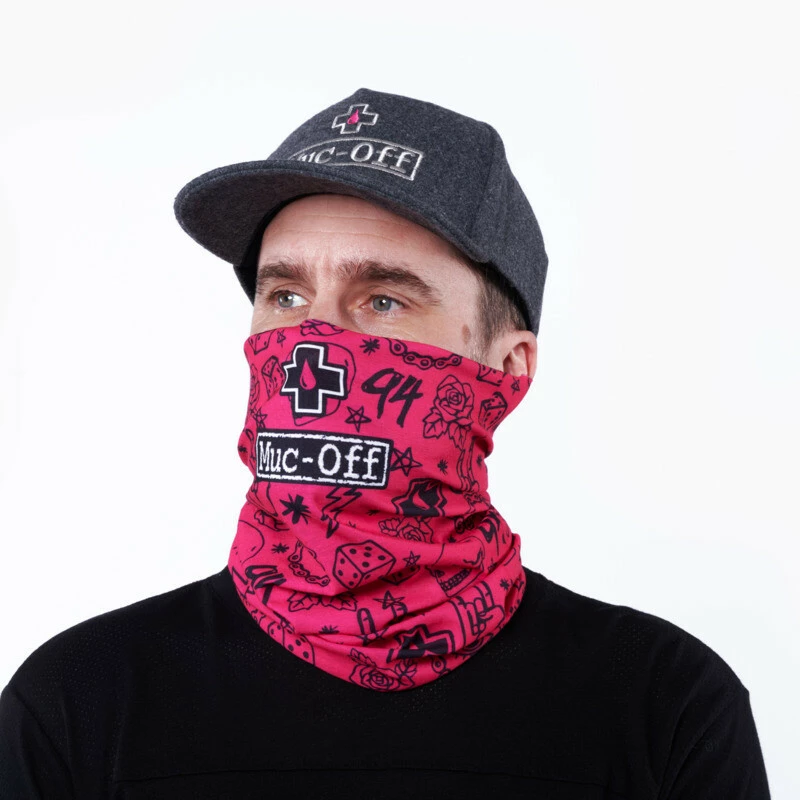 Muc-Off Lightweight Neck Gaiter Pink â Bild 3