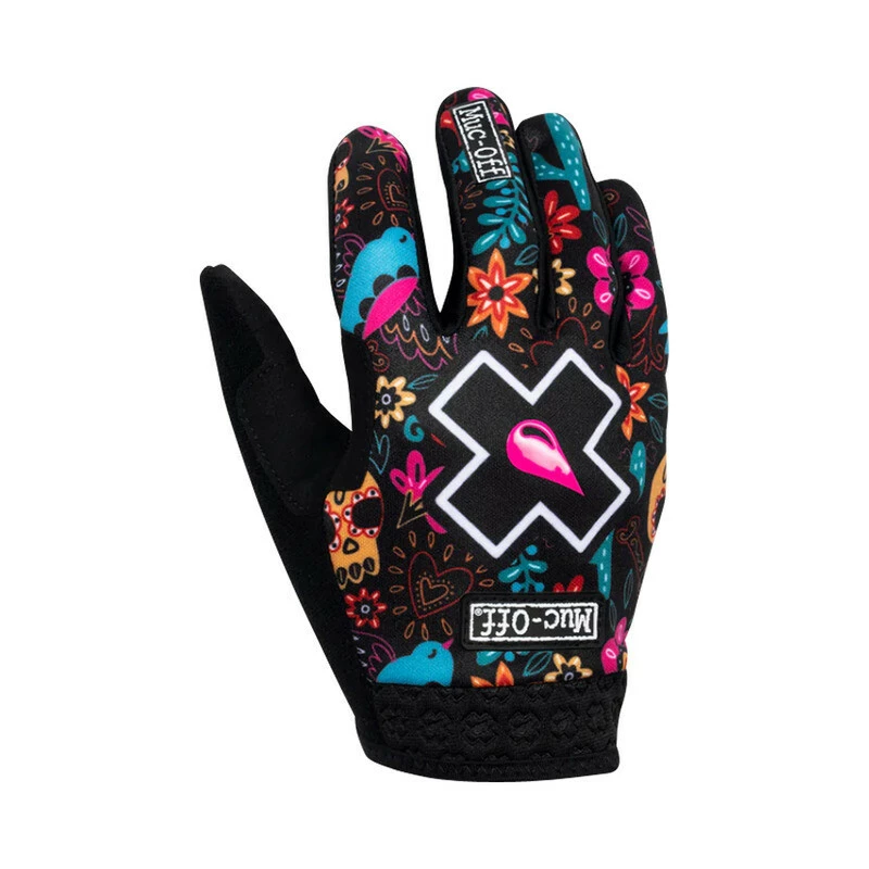 Muc-Off Youth Gloves Shred Hot Chilli Peppers Schwarz KS
