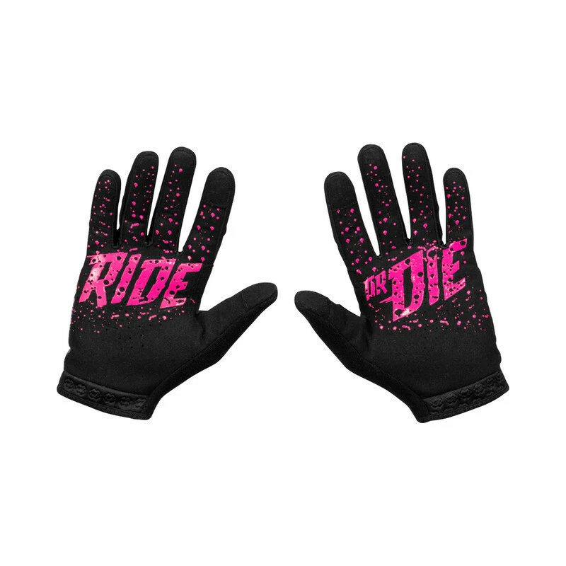 Muc-Off Youth Gloves Shred Hot Chilli Peppers Schwarz KS â Bild 2