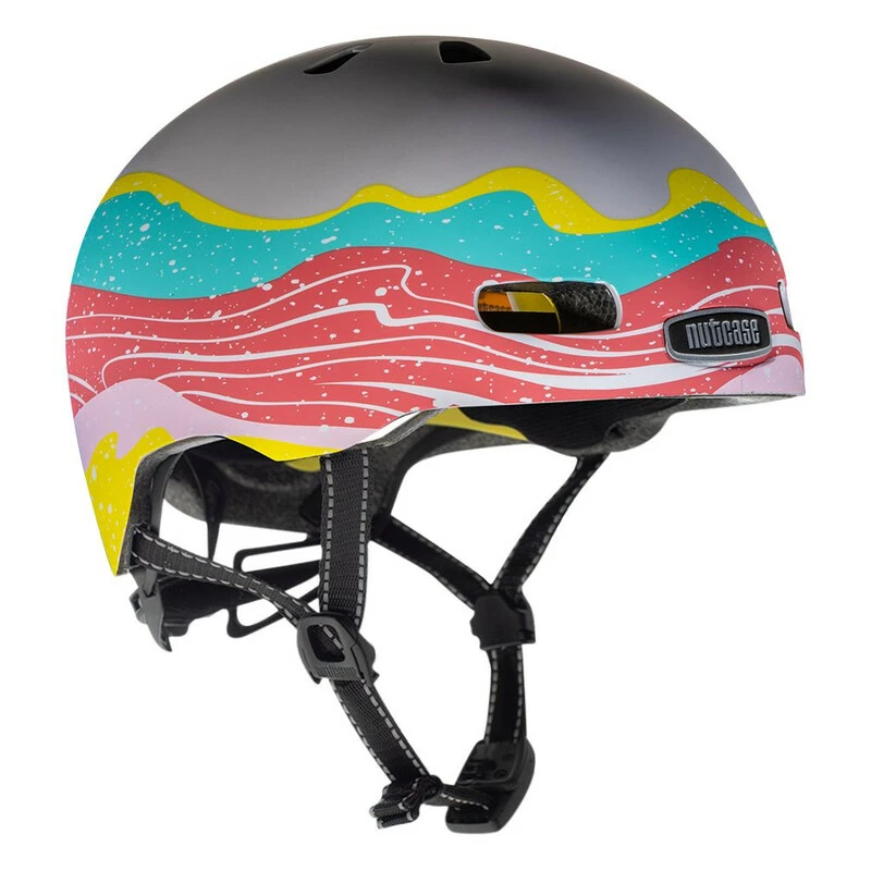 NUTCASE Little Nutty Vibe MIPS Helmet 52-56cm MIPS, 360° Reflectiv, 11 Luftöffnungen
