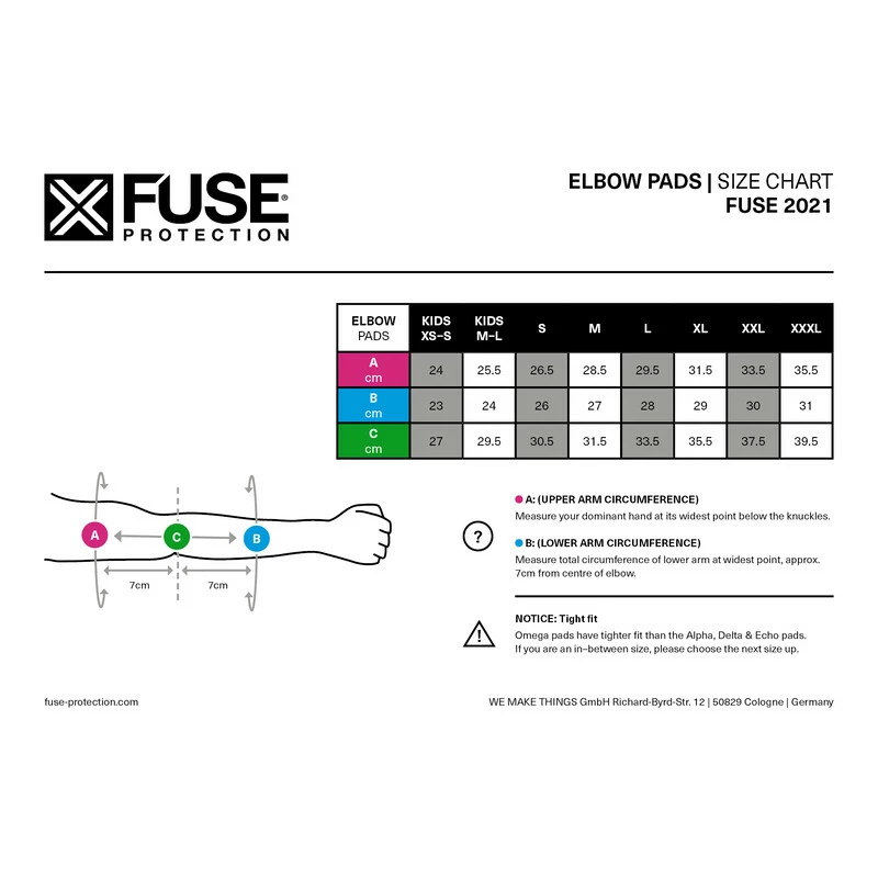 Fuse OMEGA Elbow M-L Black/neon â Bild 7