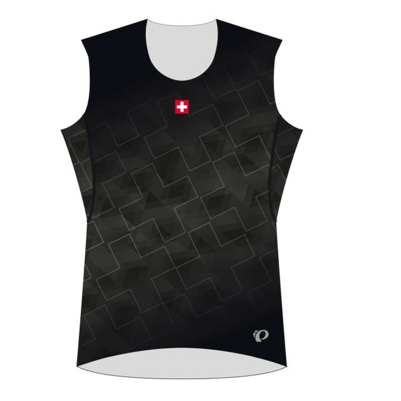 PEARL IZUMi Transfer Mesh SL Baselayer Suisse Edition 3.0 Black XL