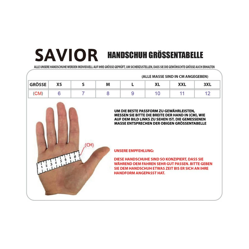 SAVIOR Beheizbarer Fingerhandschuh S18 Thin Unisex Black L â Bild 2