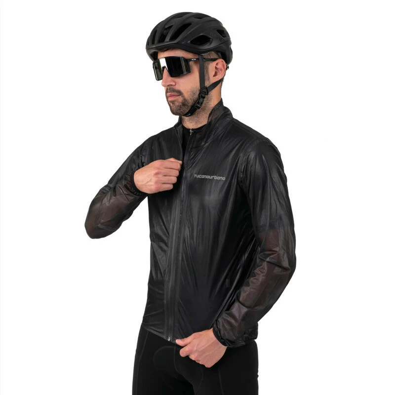 Tucano Urbano Nano Rain Corsa Jacke Unisex Schwarz XL â Bild 3