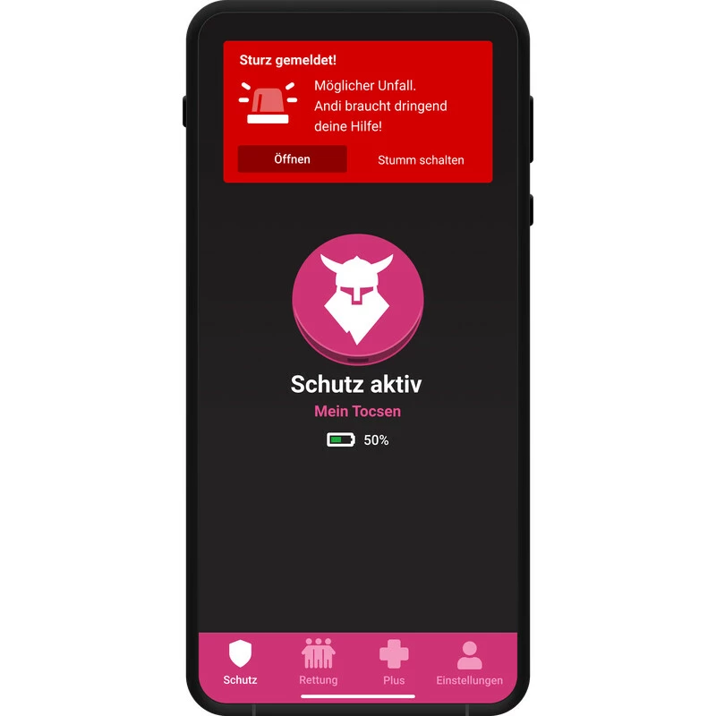 Uvex Tocsen Sturzhelmsensor Schwarz – Bild 6