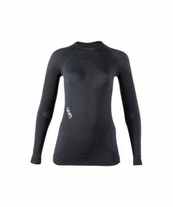 UYN Lady Ambityon Shirt Long Sleeve Blackboard / Anthracite / White L/XL