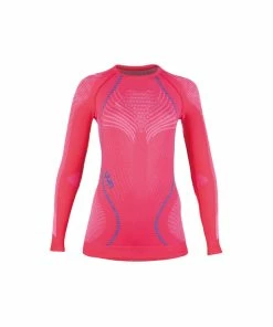 UYN Lady Ambityon Shirt Long Sleeve Geranium / Pearl Grey / Atlantic XS