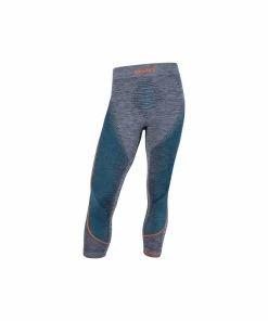 UYN Man Ambityon Pants Medium Black Melange / Atlantic / Orange Shiny L/XL