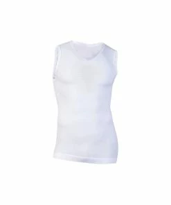 UYN Man Visyon Light 2.0 V-Neck White Sleeveless L/XL