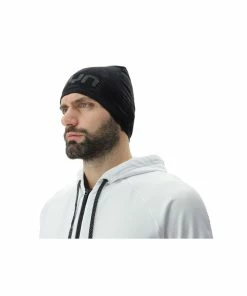 UYN Unisex Vibe Beanie Black/charcoal 1