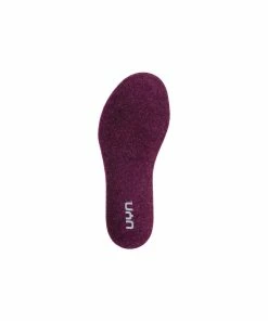UYN Woman Anatomic Insole In Recycled Wool/recycled Felt Fuxia/white 41