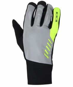 WOWOW Handschuhe, NIGHT STROKE, Vollst&auml;ndig Reflektierend, REFLEKTIEREND, L