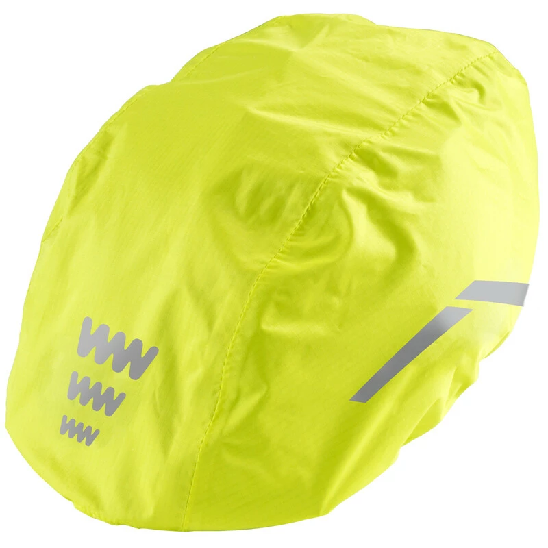 WOWOW Helmüberzug, HELMET RAIN COVER, Wasserdicht, 3M Leuchtstreifen, Gelb