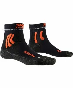 X-SOCKS Men Sky Run Two Opal Black/arctic White 35-38