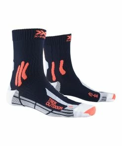 X-SOCKS Men Trek Outdoor Midnight Blue/kurkuma Orange 35-38