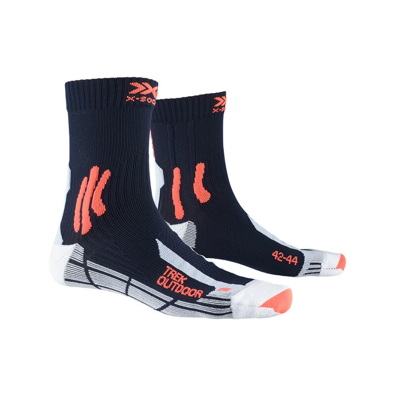 X-SOCKS Men Trek Outdoor Midnight Blue/kurkuma Orange 35-38